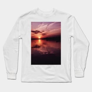 Sunset at the Lake 01 Long Sleeve T-Shirt